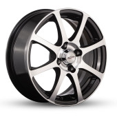 Диски Xtrike 5.5\R14 4*100 ET35 d67.1 BK/FP