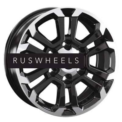 Диски Replay 7x16/6x139,7 ET38 D100,1 HV82 BKF (конус)